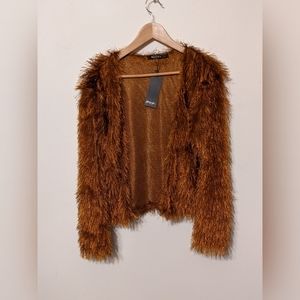 COPY - Nasty Gal Shaggy Cardigan Shake It Off